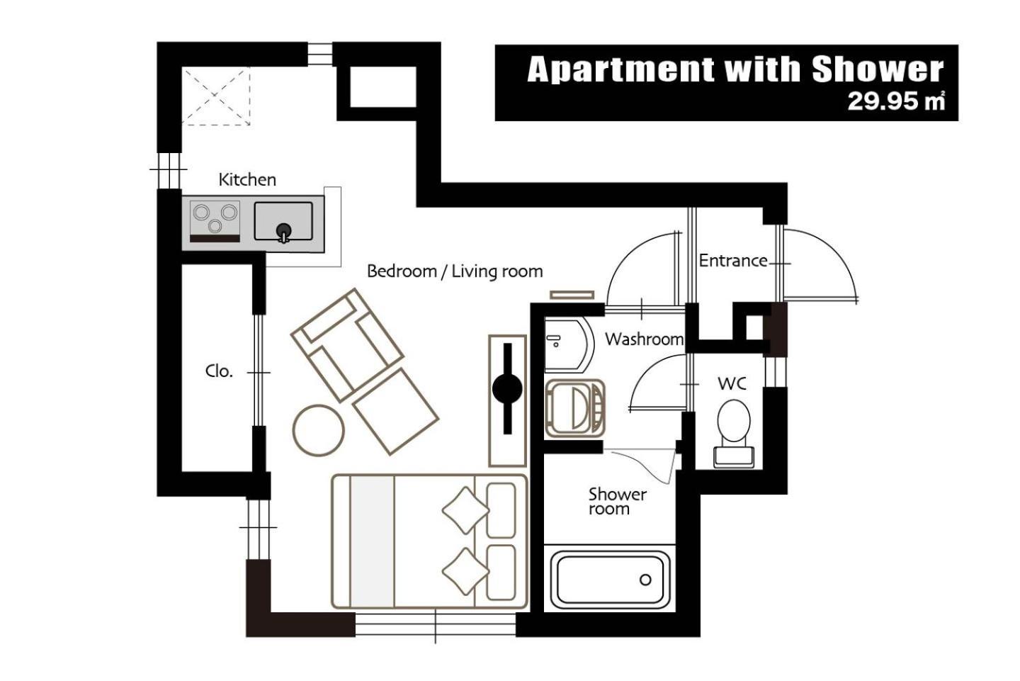 Ouchi Hatsukaichi-ekimae Apartment *